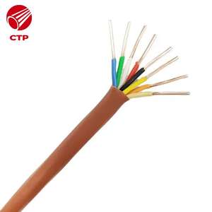 Cable de control de termostato multinúcleo OEM Chaqueta de PVC Superlink Precio competitivo Controles de temperatura Controles de sistemas de señal - Product Image 2