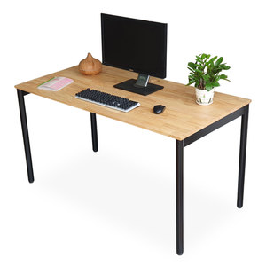 Escritorio para Computadora/Laptop de Madera de Caucho Encastrable de 140x70cm para Oficina en Casa - HBOM204 - Product Image 1