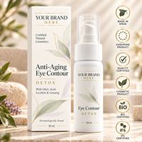 Contour des yeux détoxifiant en marque propre 30ml |   Soin anti-rides et anti-cernes |   Fabricant OEM Espagne