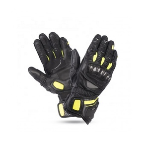 Guantes de Motociclismo de Alta Calidad de Proveedor Directo de Fábrica, Cómodos, Transpirables, 100% Cuero, Unisex, Impermeables para Exteriores - Product Image 1