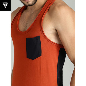 Nouvelle conception de poche Sondo pour hommes sans manches équipement de course GYM débardeurs chemise de fitness avec tissu super léger commander maintenant - Product Image 4