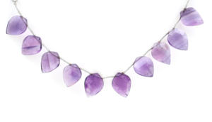 ลูกปัดหินอเมทิสต์เหลี่ยมเพชรพลอยสีม่วงทรงสี่เหลี่ยมสำหรับงานหัตถกรรมสร้อยข้อมือและสร้อยคอที่สง่างาม - Product Image 2