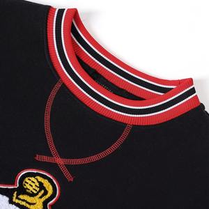 Sudaderas para Hombre, Bordado de Chenilla Personalizado, Algodón/Poliéster, Alta Calidad, Estilo Pullover, Ecológicas, Transpirables, para Invierno - Product Image 4