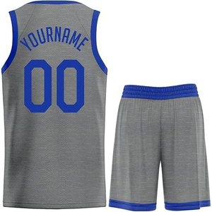 Uniformes de baloncesto Reversibles en blanco y azul marino, uniformes de equipo de baloncesto a granel transpirables con impresión por sublimación para deportes de verano - Product Image 2