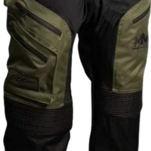 Pantalon de moto d'aventure pour homme, design multi-panneaux, pantalon de protection pour la conduite, taille ajustable, équipement de motard - Product Image 5
