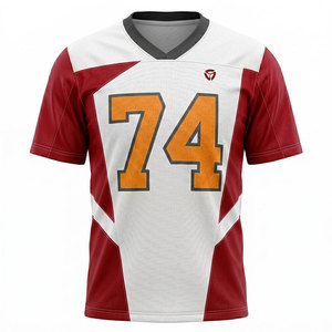 Maillot de football américain de qualité supérieure, tissu respirant, coupe confortable pour les entraînements, les matchs et les séances d'entraînement quotidiennes - Product Image 1