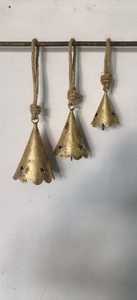 Proveedor mayorista de campanas de metal Harmony, fabricante de campanas rústicas vintage hechas a mano, campana decorativa colgante de la suerte para Navidad - Product Image 3