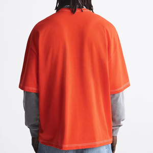 T-shirt à col rond pour hommes en coton doux pour le confort et idéal pour une tenue décontractée de tous les jours ou des styles personnalisés - Product Image 6