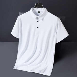 Polo de golf pour homme en coton 100% personnalisé en gros, anti-froissement, imprimé fitness, modèle 2025 - Product Image 5