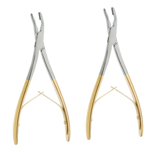 Alicates Cortadores de Ligaduras de Acero Inoxidable con Mango Dorado de Dentavex Corporation - Product Image 1