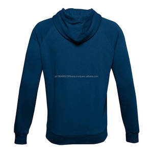 Sweat-shirts en molleton français 100% coton pour hommes, streetwear, épais, délavé à l'acide, appliqué, broderie, fermeture éclair - Product Image 6
