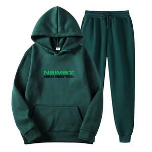 Conjunto de chándal de lujo de punto acanalado para hombre: Top elegante de manga larga y pantalón suave, cómodo y acogedor para el día a día. - Product Image 6