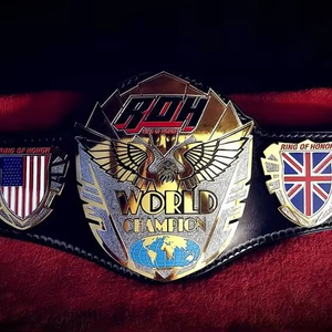 เข็มขัดแชมป์สำหรับเทควันโดคาราเต้ซามูไรต่อสู้โลโก้ส่วนบุคคลการผลิตที่ดี - Product Image 1