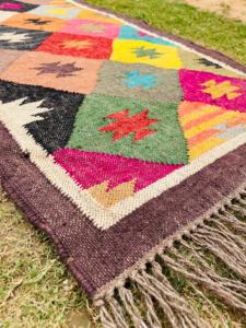 Area Rugs <b>Sets</b> Wool Jute Carpets for Dining Wool Jute Natural Look for Living Light <b>Weight</b> Mat Handmade Braided Rectangular Rug - Product Image 2