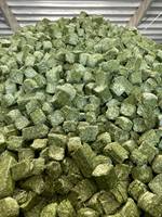 Cubes de foin d'alfalfa pur naturel de qualité supérieure, riche en protéines, aliment sec de qualité A pour chevaux, bovins, porcs, 100% naturel, excellente artemia