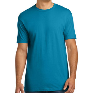 เสื้อยืดสตรีทแวร์ผ้าคอตตอนธรรมดาพิมพ์ลายโลโก้หรือดีไซน์ของคุณสำหรับผู้ชาย - Product Image 5