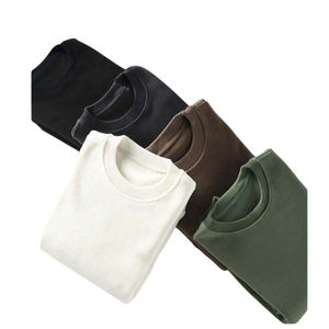 Sweat-shirt à col rond en molleton de coton personnalisé, de haute qualité, confortable, décontracté, à manches longues, pour un usage quotidien - Product Image 6