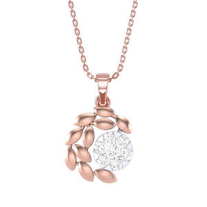 Collier pendentif CLARA en argent sterling 925, chaîne vintage tendance, plaqué or, acier inoxydable, motif géométrique végétal, cadeau - Product Image 1