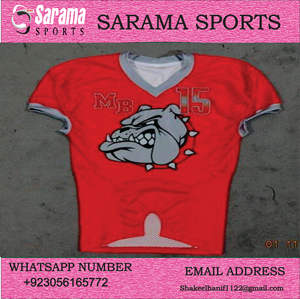 เสื้อเจอร์ซีย์อเมริกันฟุตบอลสำหรับผู้ชายเสื้ออเมริกันฟุตบอล - Product Image 5