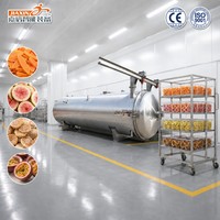 Vriesdroogmachine voor levensmiddelen, energiezuinig voor fruit, papaja, guave, vijg & passievrucht