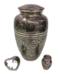 Urnas de cremación de calidad premium hechas a mano con diseños y gráficos especiales utilizados para los recuerdos de los antepasados y seres queridos. - Product Image 2