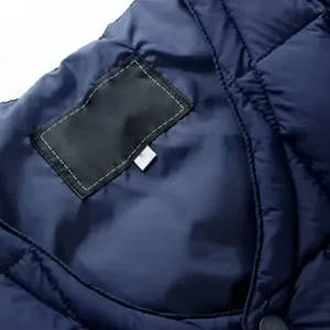 Gilet matelassé sans manches pour homme, en toile imperméable, grande taille, décontracté, printemps, avec design à bulles - Product Image 4