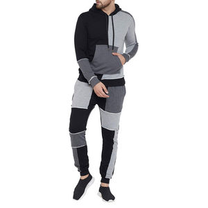 Men's Casual Sports Outdoor Track <b>Suits</b> Quick Dry Breathable Hoodies Long Sleeves Terry Fabric Jogging <b>Pants</b> Plus Size Pullover - Product Image 1