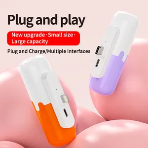 STW Creative Design Capsule Shape CE Fcc Rohs Certificado Powerbank Pocket Portable Chargers Mini Power Bank