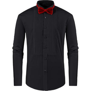 ชุดเดรสผ้าป๊อปลินพิมพ์ลายฮาวายคอจีนสำหรับผู้ชายเสื้อเชิ้ตลำลองมีสไตล์เรียบง่ายสำหรับใส่ออกงานออฟฟิศและงานพบปะสังสรรค์ - Product Image 5