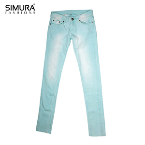 Nouveau Jean Cargo Femme Tendance de Qualité Supérieure, Design Dernier Cri, Vente en Gros, Séchage Rapide, OEM, Élégant, Streetwear, en Spandex/Coton, Coupe Ajustée - Product Image 6