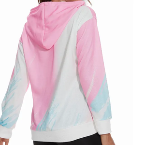 Sudaderas con Capucha Sublimadas para Mujer, Diseño Personalizado, Mangas Largas, Servicio OEM, Venta al Por Mayor, Transpirables, Ecológicas, Ropa Casual Urbana - Product Image 2