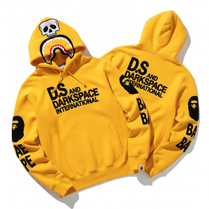 Sudadera con Capucha Unisex de Alta Calidad, 100% Algodón, Felpa, Transpirable, con Bolsillos Tipo Canguro, Bordado Chenille, Cordón Ajustable, Lisa - Product Image 5