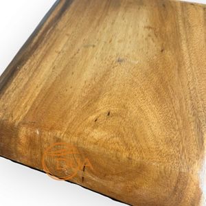 Bandeja DE SERVICIO DE MADERA cuadrada hecha a mano para exhibir alimentos o artículos decorativos - Product Image 3