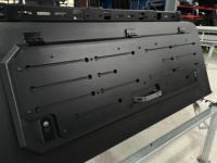 MJXF Hard-top de camion noir mat robuste, installation sans perçage pour Colorado Sierra Ram Chevrolet Silverado