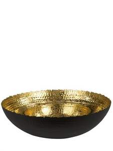 Jardinière ronde en métal de fer de luxe, grande taille, finition plaquée or, décorative pour l'intérieur et l'extérieur - Product Image 3