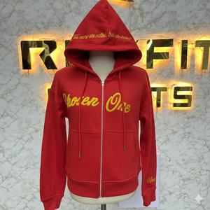 Hot Rate Premium Quality Good Material Sweat à capuche zippé Puff Printed fabriqué en usine prix bon marché sweats à capuche pour hommes - Product Image 1