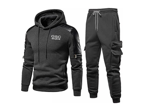Trajes de entrenamiento con bolsillos personalizados para hombre, trajes de entrenamiento para trotar y hacer ejercicio, con logotipos, último estilo, precio barato - Product Image 6