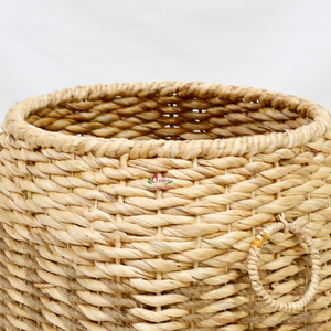 Artex Dong Thap Paniers en osier de jacinthe d'eau pliables tissés à la main pour le stockage à domicile et l'organisation de la buanderie - Product Image 2