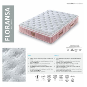 Colchón Ortopédico de Doble Cara Sinerji, Duradero, Contemporáneo, Espuma de Alta Densidad, Tejido de Poliéster Transpirable, 30 cm, King - Product Image 3