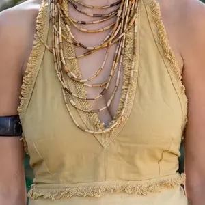 夏季背心背心女士背心100% 纯棉罗纹针织瑜伽畅销作物上衣定制私人标签印度制造