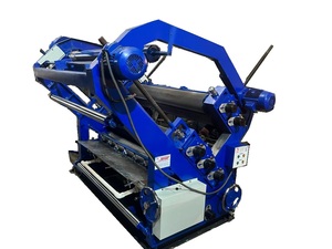 BOXMAC High-Speed Semi-Automatic Electric Drive Double Profile Fingerless Paper Corrugation Machine Set with Pump and Gearbox - Product Image 3