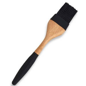 Strumento di qualità Premium in Silicone nero per barbecue e grigliate - Product Image 1