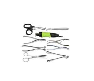 Ensemble d'instruments chirurgicaux manuels réutilisables en acier inoxydable de haute qualité pour la chirurgie générale, certifié CE, vente en gros - Product Image 4