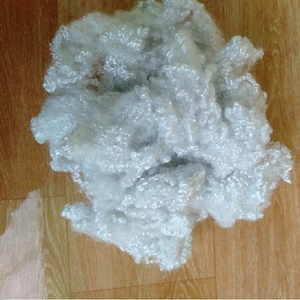 7D HCS vikohasan có thể tái chế lớp rỗng Trắng Polyester STAPLE sợi Grs Oeko Tex chứng nhận chống tĩnh siliconized nhồi - Product Image 1