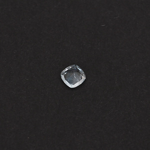 Aguamarina brasileña natural 4x4mm corte de cojín 0,25 Cts piedra preciosa para hacer joyas - Product Image 6