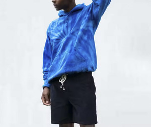 2025 Custom High Quality Tie Dye Oversized Unisex Winter Clothing Club <b>Combed</b> Cotton Fleece Premium Quality Trendy Hoodie - Product Image 3