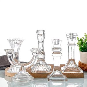 Factory Direct Glass Candle <b>Holder</b> Home Decoration Ornaments Home Vintage Gourd Wax Table Aromatherapy <b>Rod</b> Candle <b>Holder</b> - Product Image 5