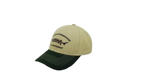 Casquettes de baseball brodées à 6 panneaux avec logo de marque personnalisé Chapeaux Goft de pêche sportive en tissu sergé Gorras pour les pêcheurs Chapeaux OEM - Product Image 2