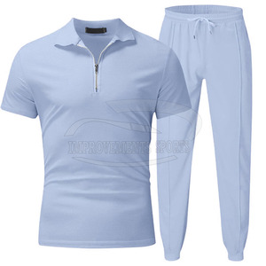 Sweat-shirt à capuche décontracté et à manches courtes pour hommes, ensemble de bas de survêtement d'hiver de bonne qualité pour l'été - Product Image 5