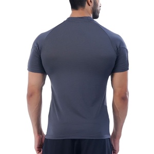 Camiseta Deportiva para Hombre, Cuello Redondo, Manga Corta, Corte Regular, Transpirable, Ecológica, 100% Algodón, para Gimnasio - Product Image 2